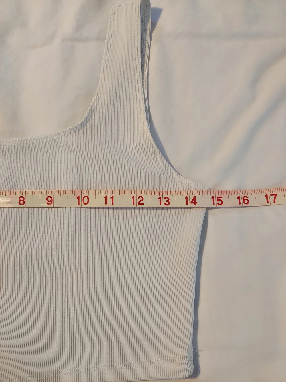 FP Movement Happiness Runs Square Neck Crop Tank - White - Picture 5 of 9